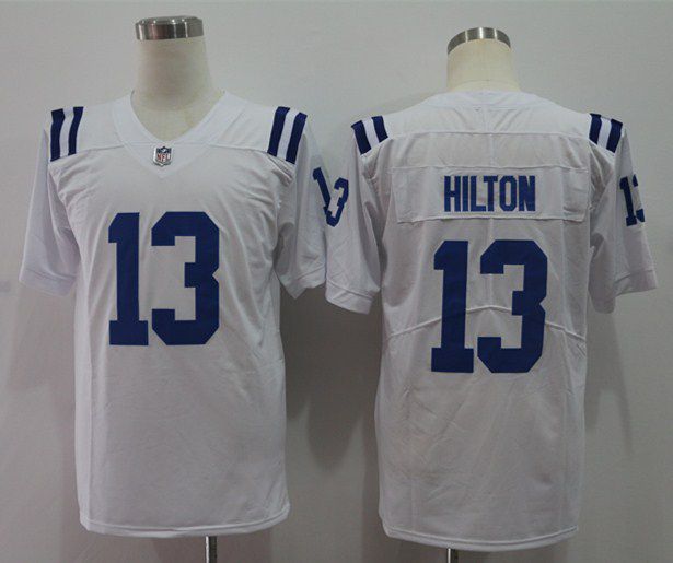 Men Indianapolis Colts #13 Hilton White Nike Vapor Untouchable Limited Player NFL Jerseys->indianapolis colts->NFL Jersey